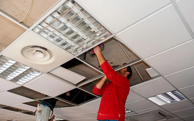 ceiling drywall repair